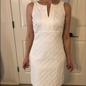White House Black Market white dress